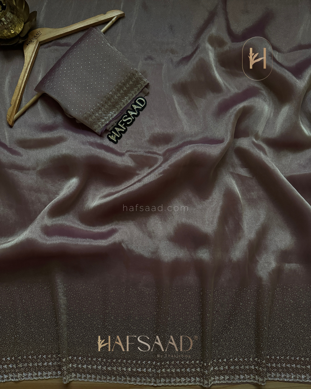 Fidha- Designer saree(lavender)