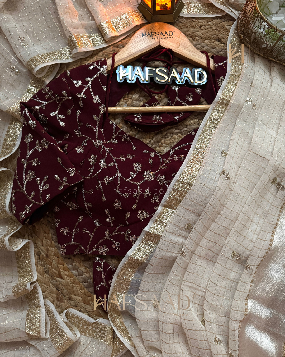 Mathu - Pure viscose saree (Off White)