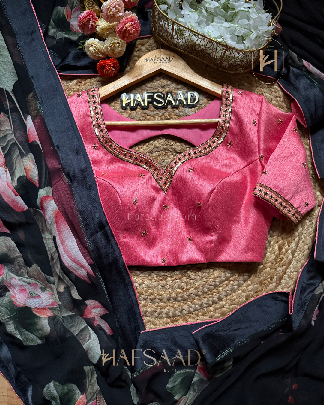 Nyra- Premium chiffon designer saree