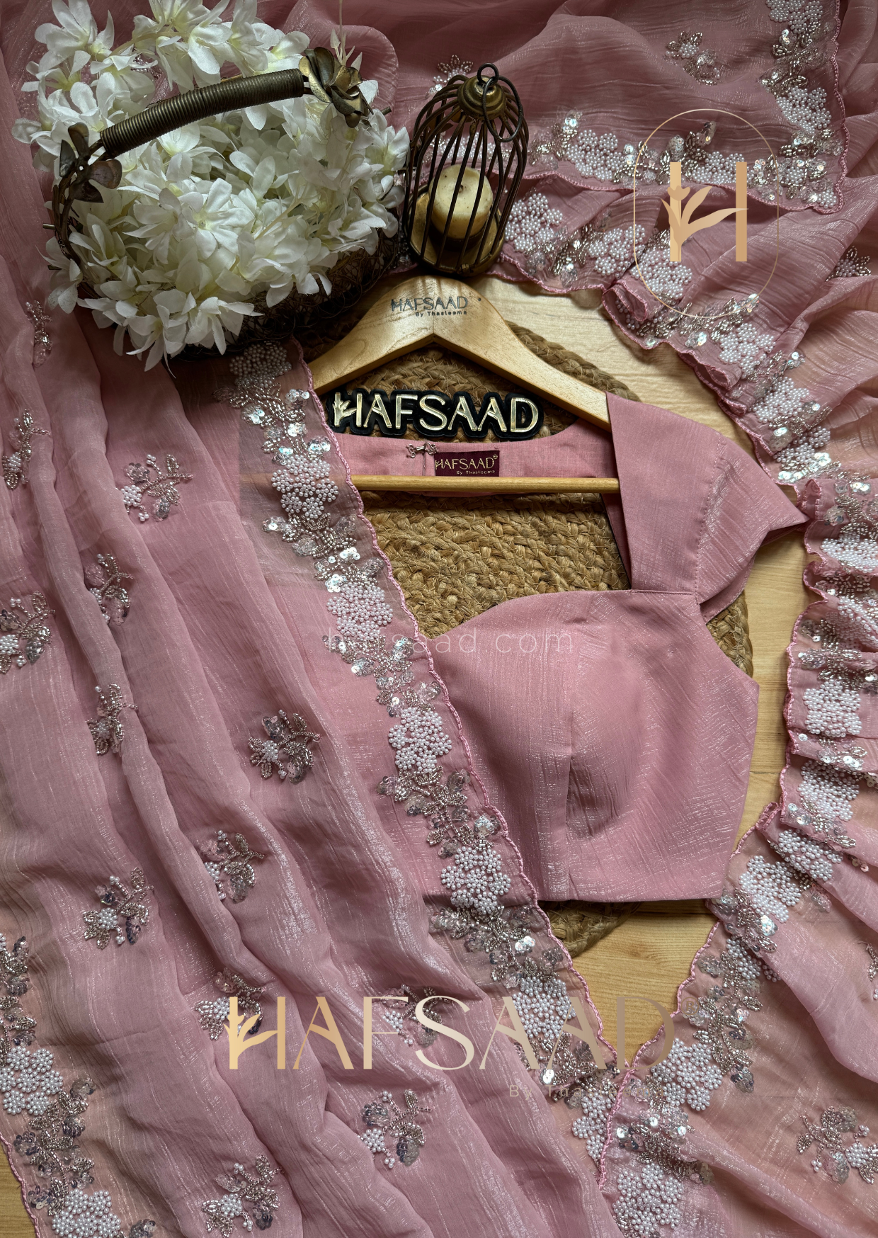 Shainaz - Chiffon silk saree