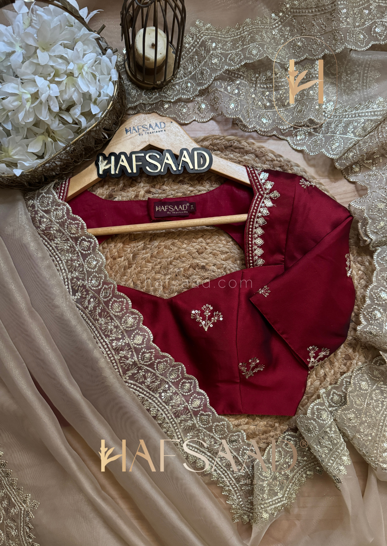 Sheerin - Tissue organza saree