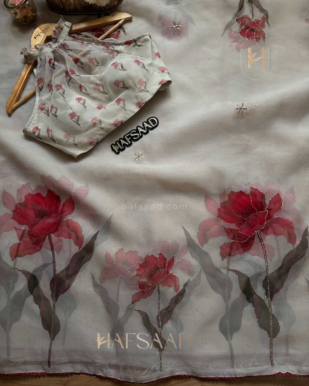 Twinkle- Organza Saree