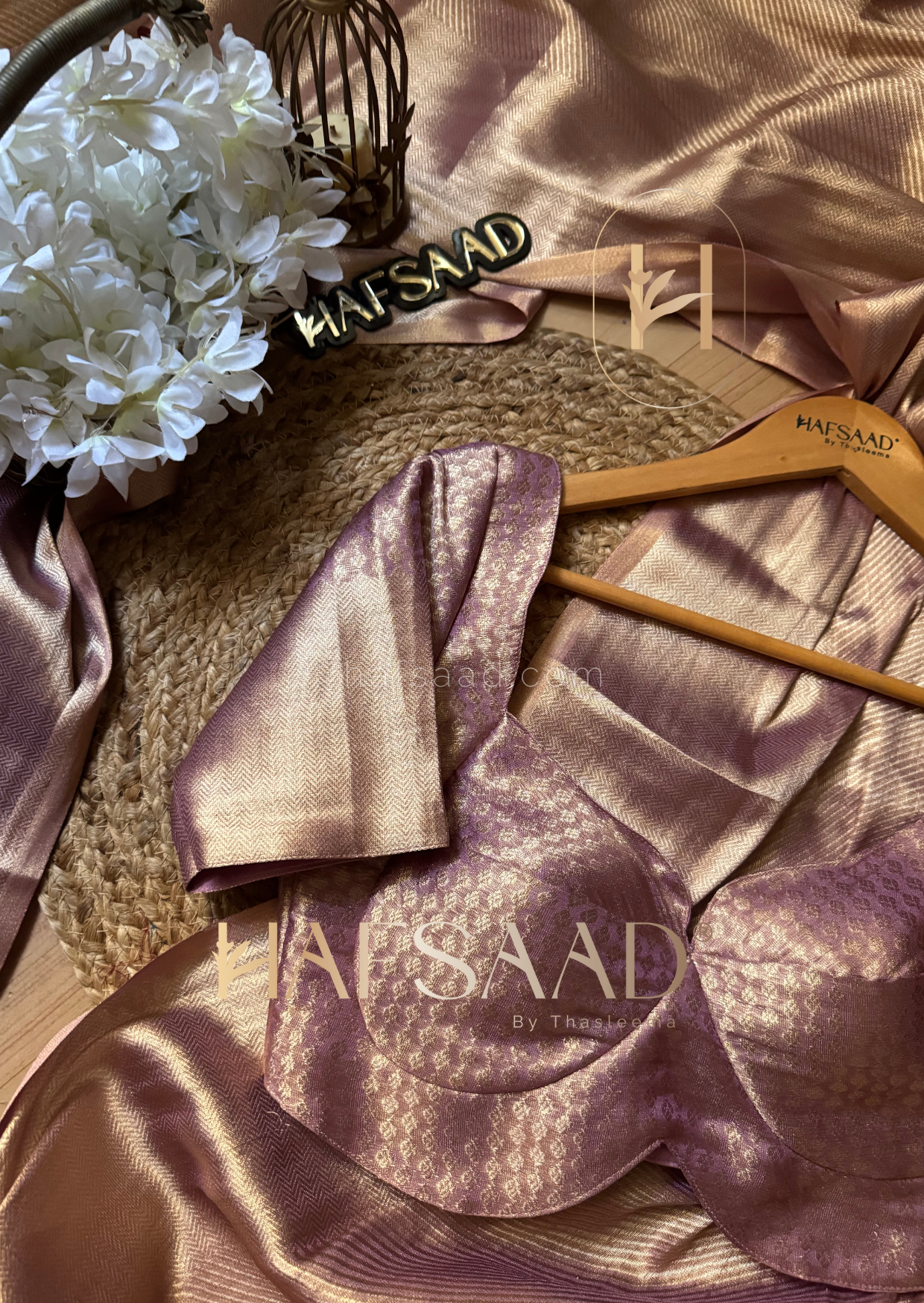 Chandrika- Semi silk saree (Lilac)