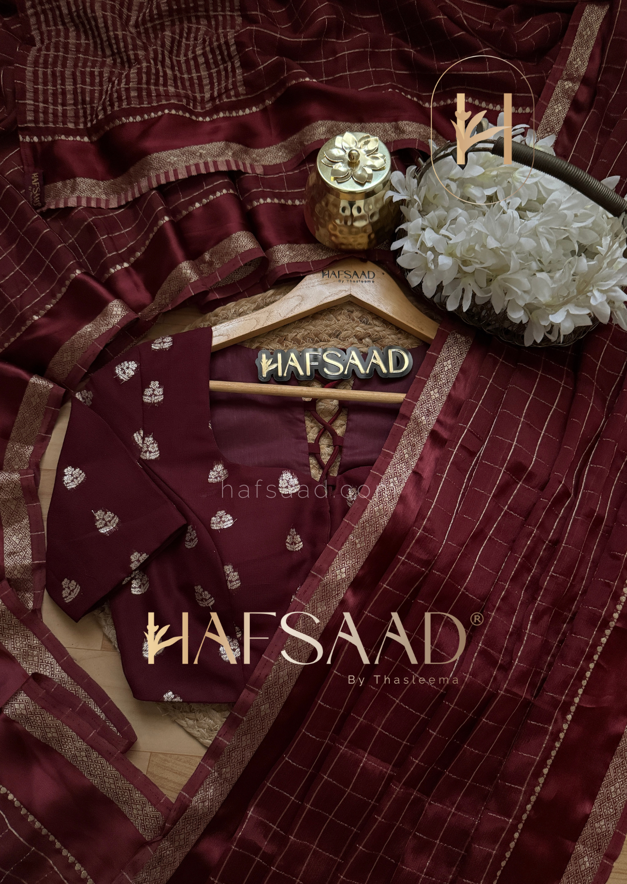 Nira - Premium chinnon saree
