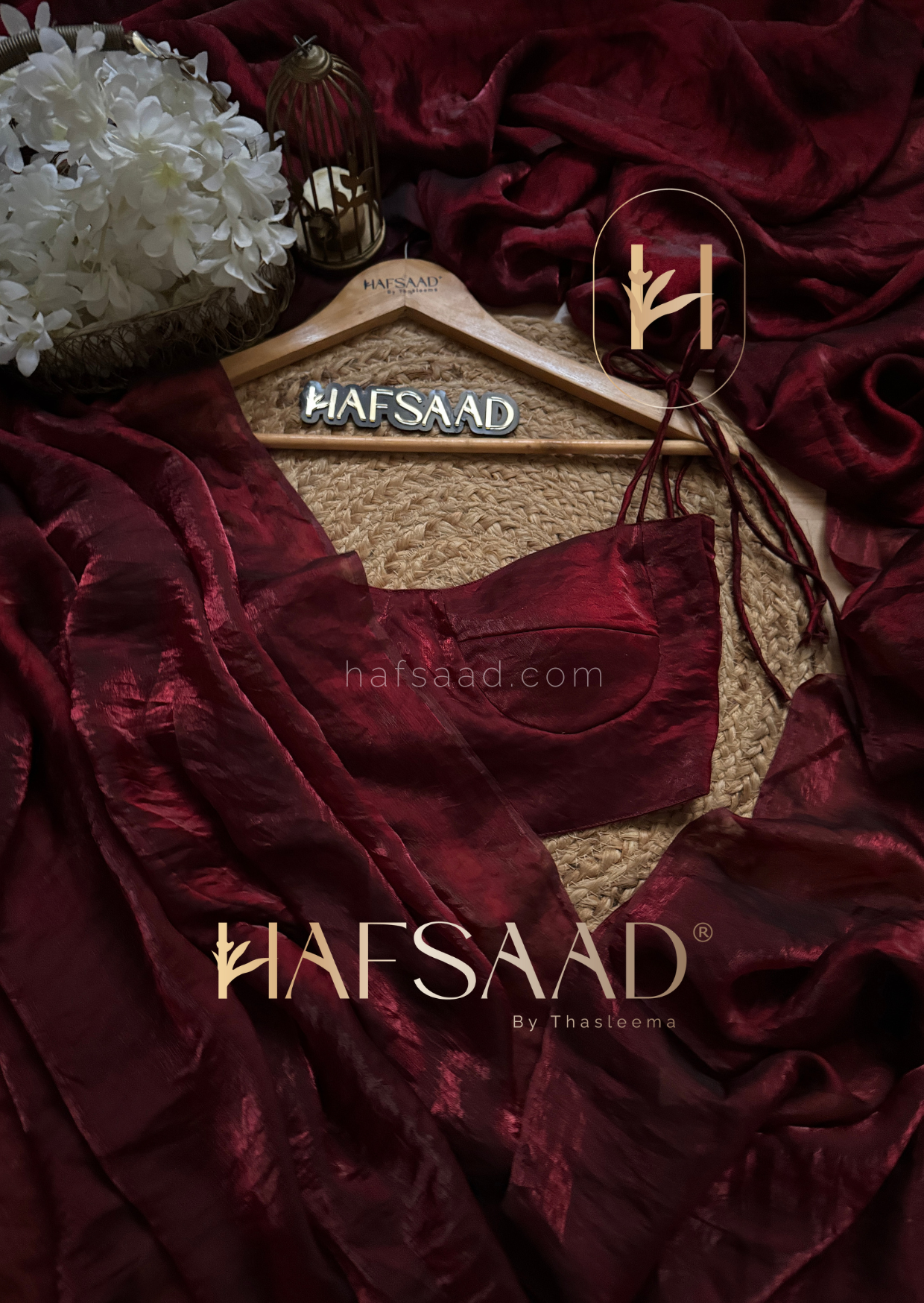 Sinful - Stardust satin saree