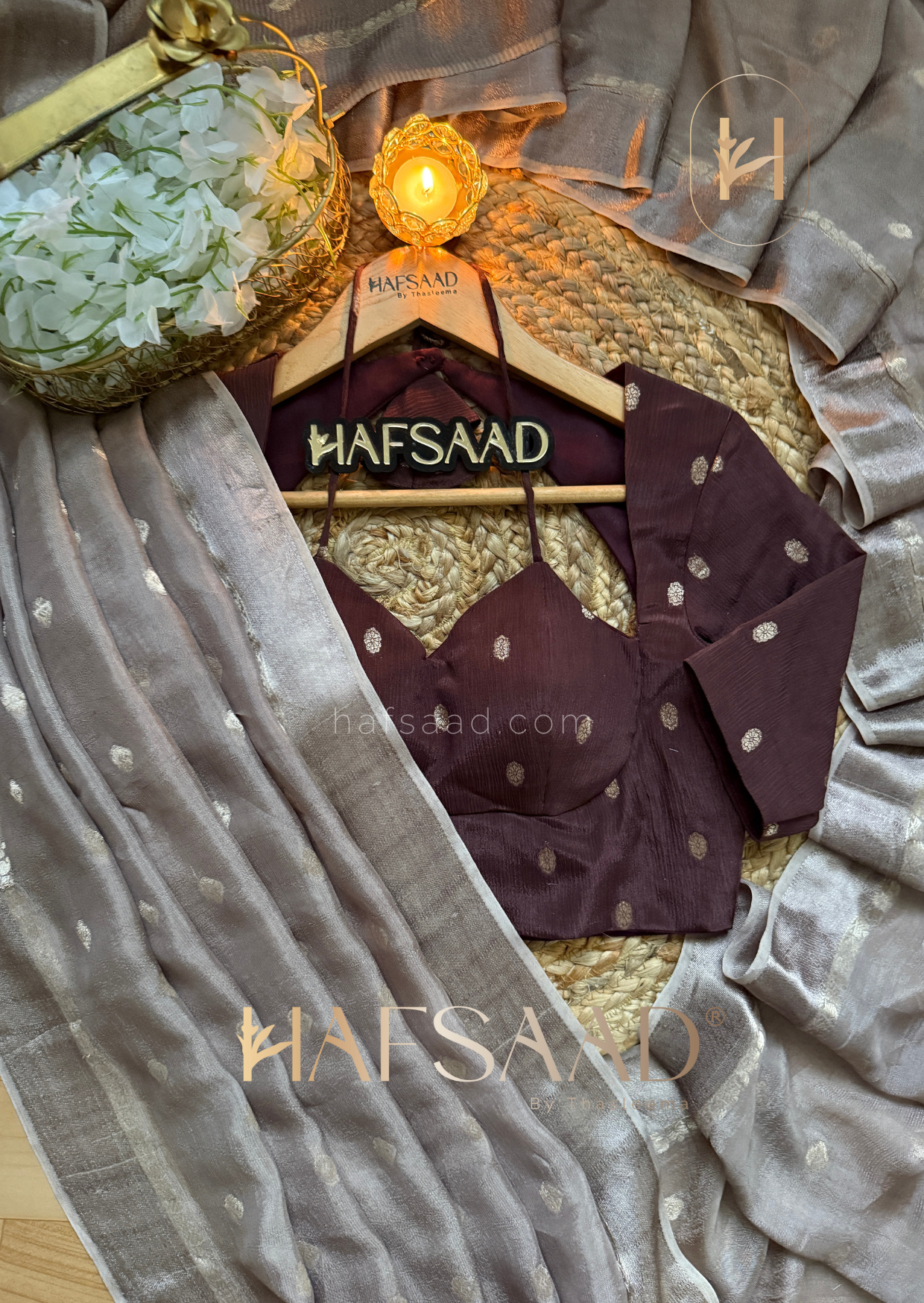 Yuva - Premium chinnon saree