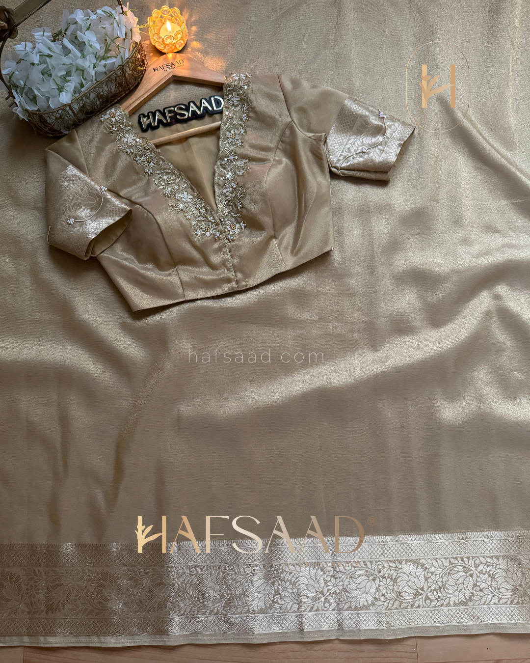 Urvi - Tissue Silk Saree