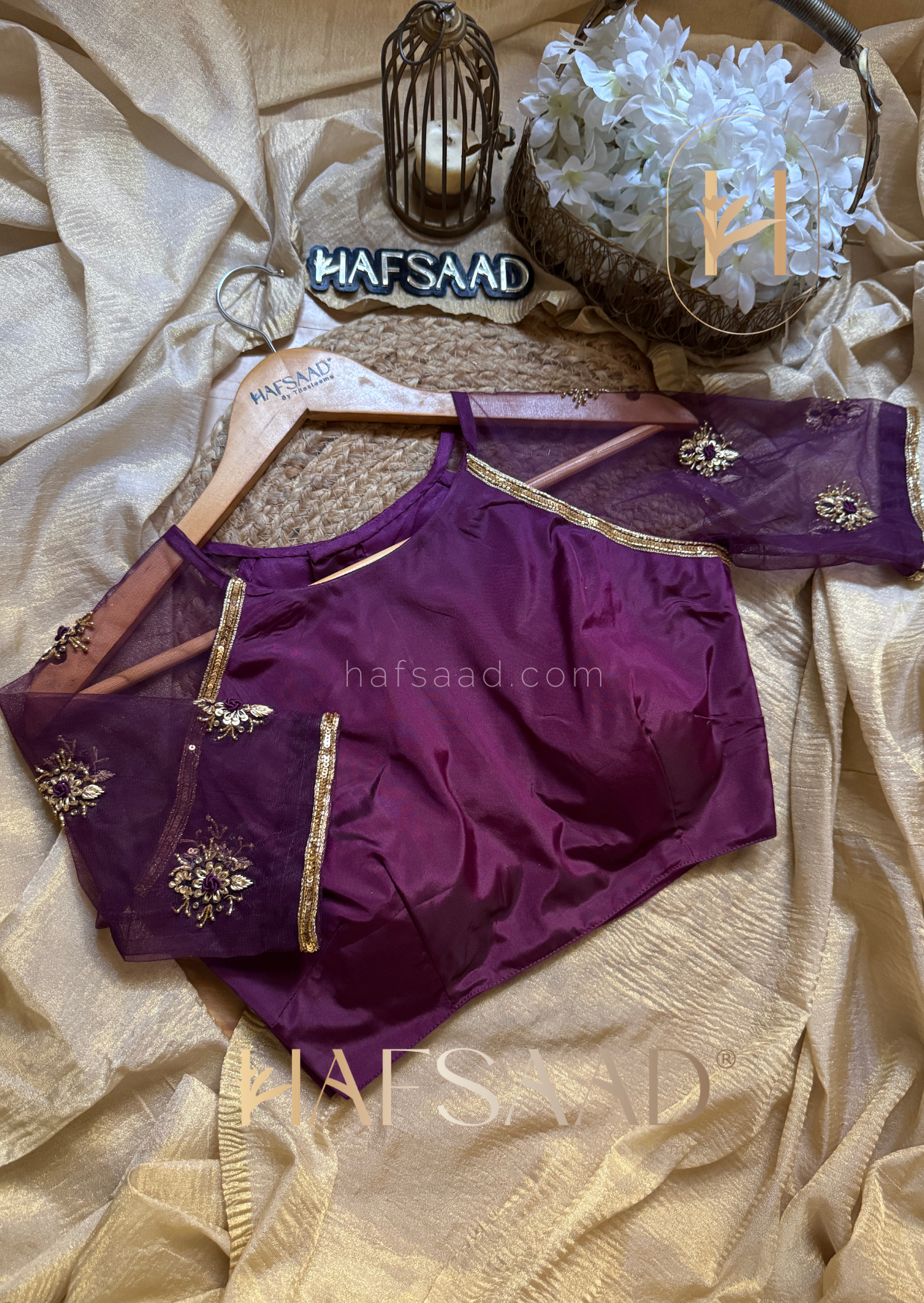 Nadia - Soft semi tissue saree