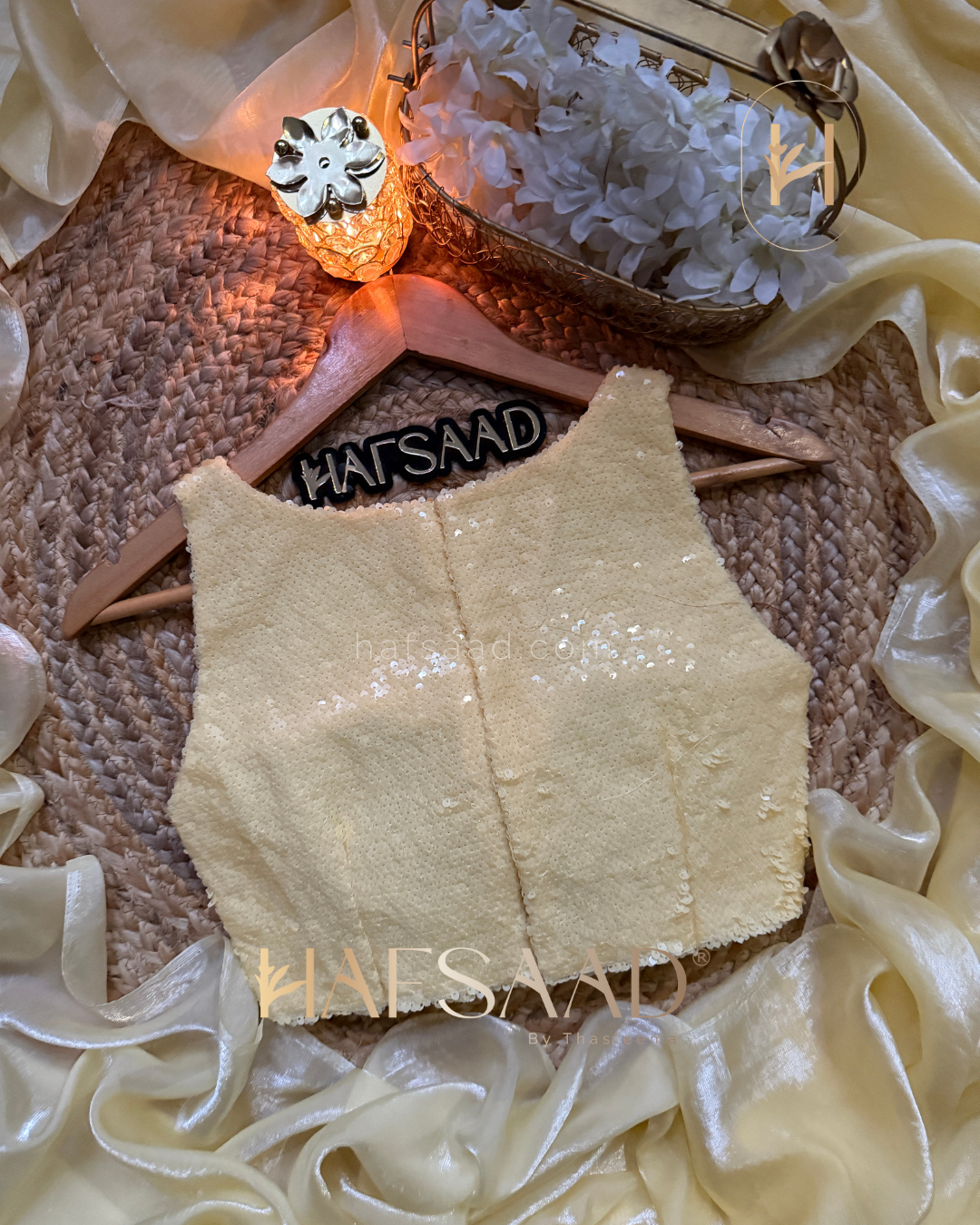 Glazed - Stardust Satin Saree