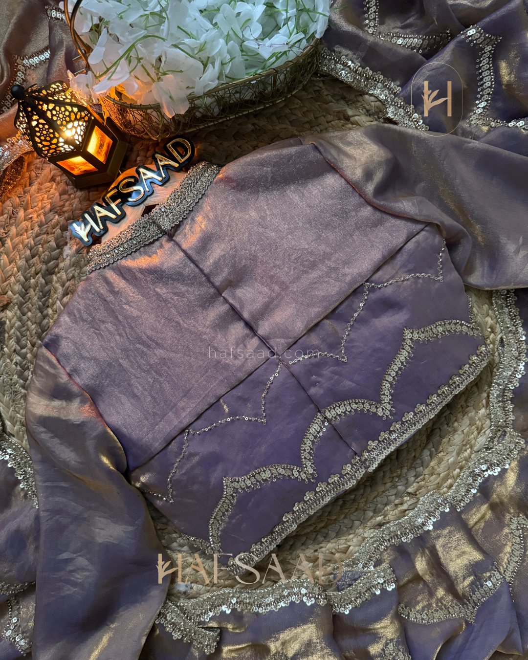 Simra - Modest Designer Saree