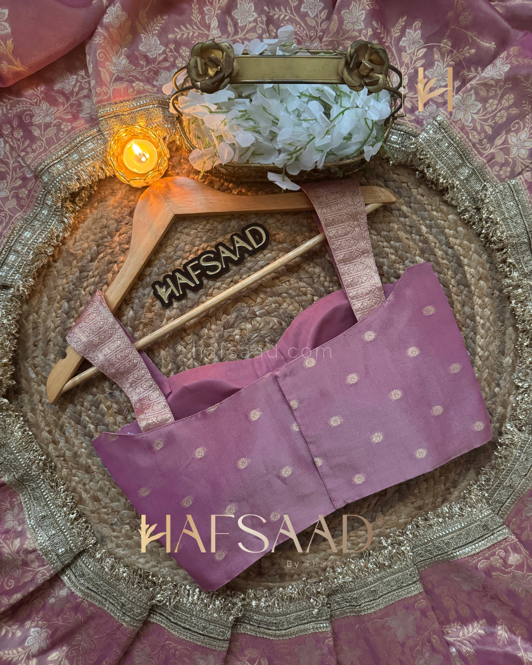 Nisha - Banaras Tissue Silk Saree