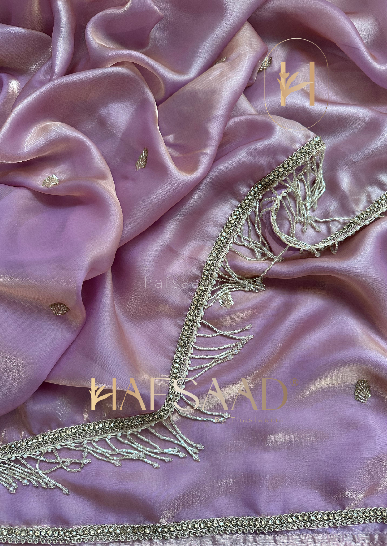 Aurora- Handwork organza saree