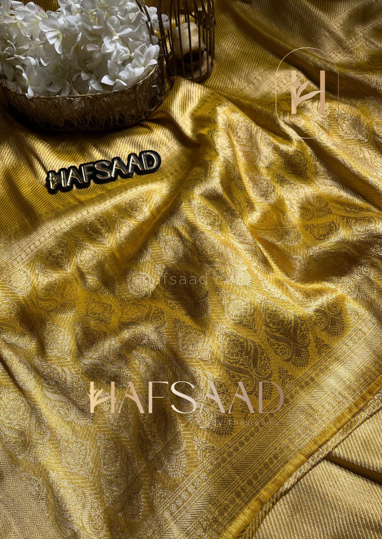 Chandrika- Semi silk saree (Yellow)