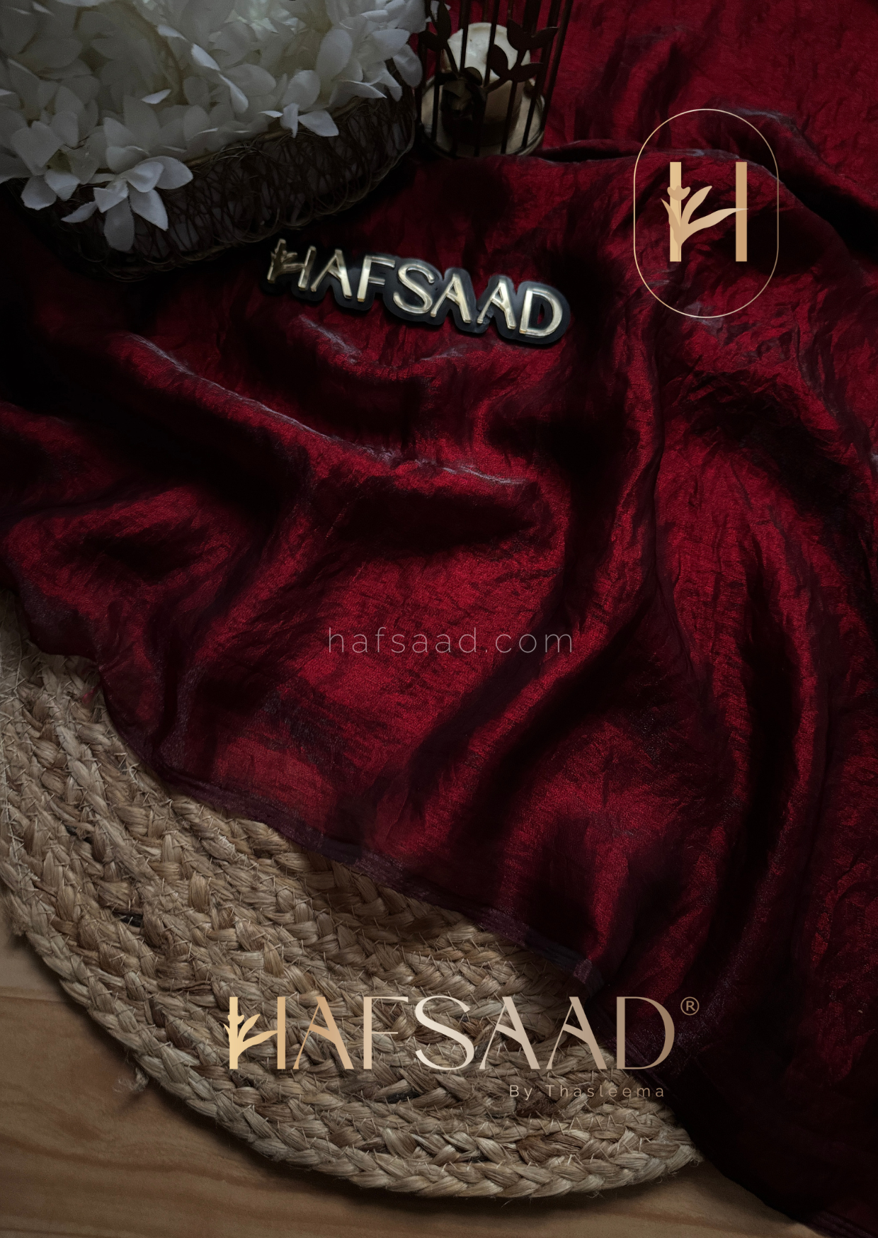 Rouge - Artisanal handwork saree