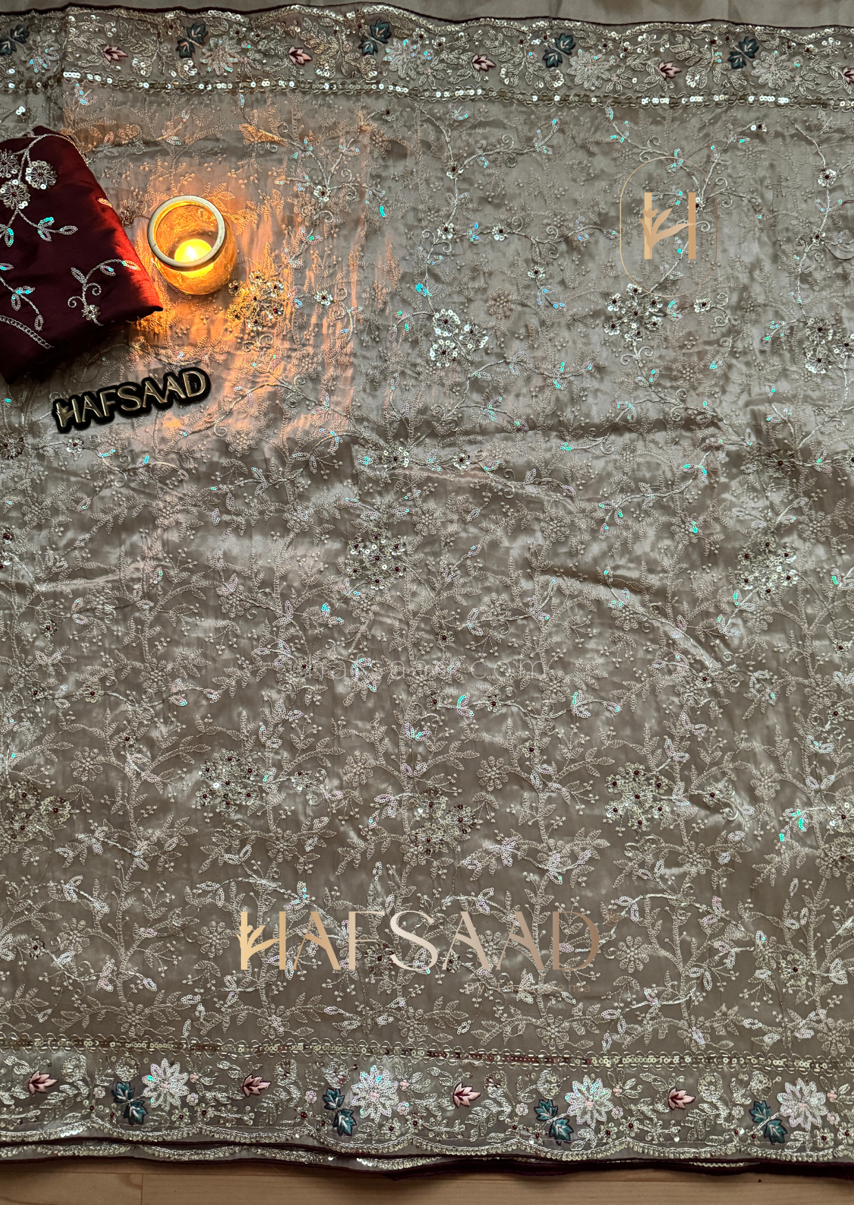Hidaya - Soft tissue saree