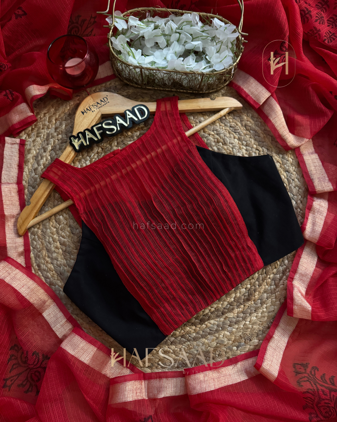 Paro - Semi Kota print saree