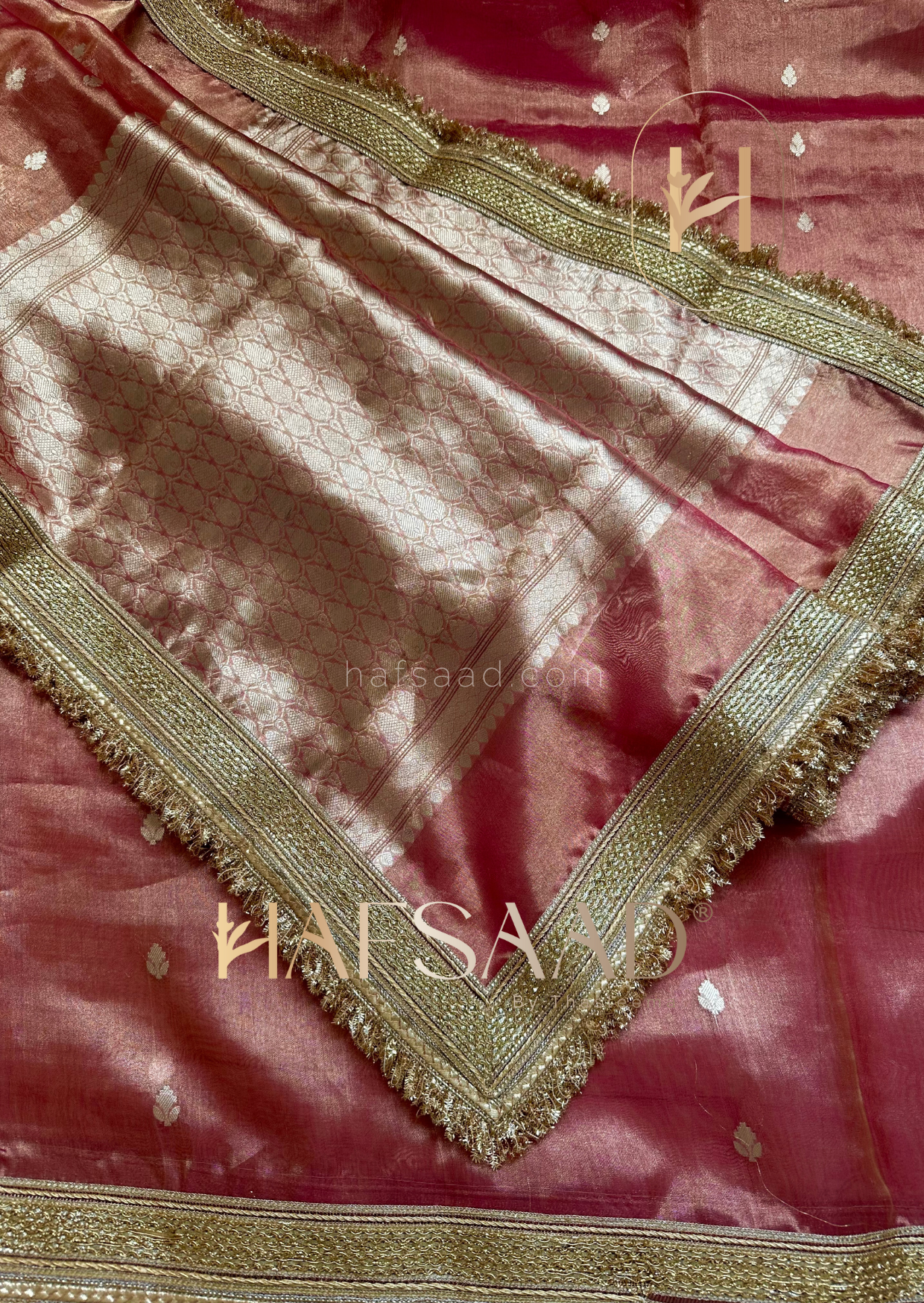 Begum- Pure tissue silk saree
