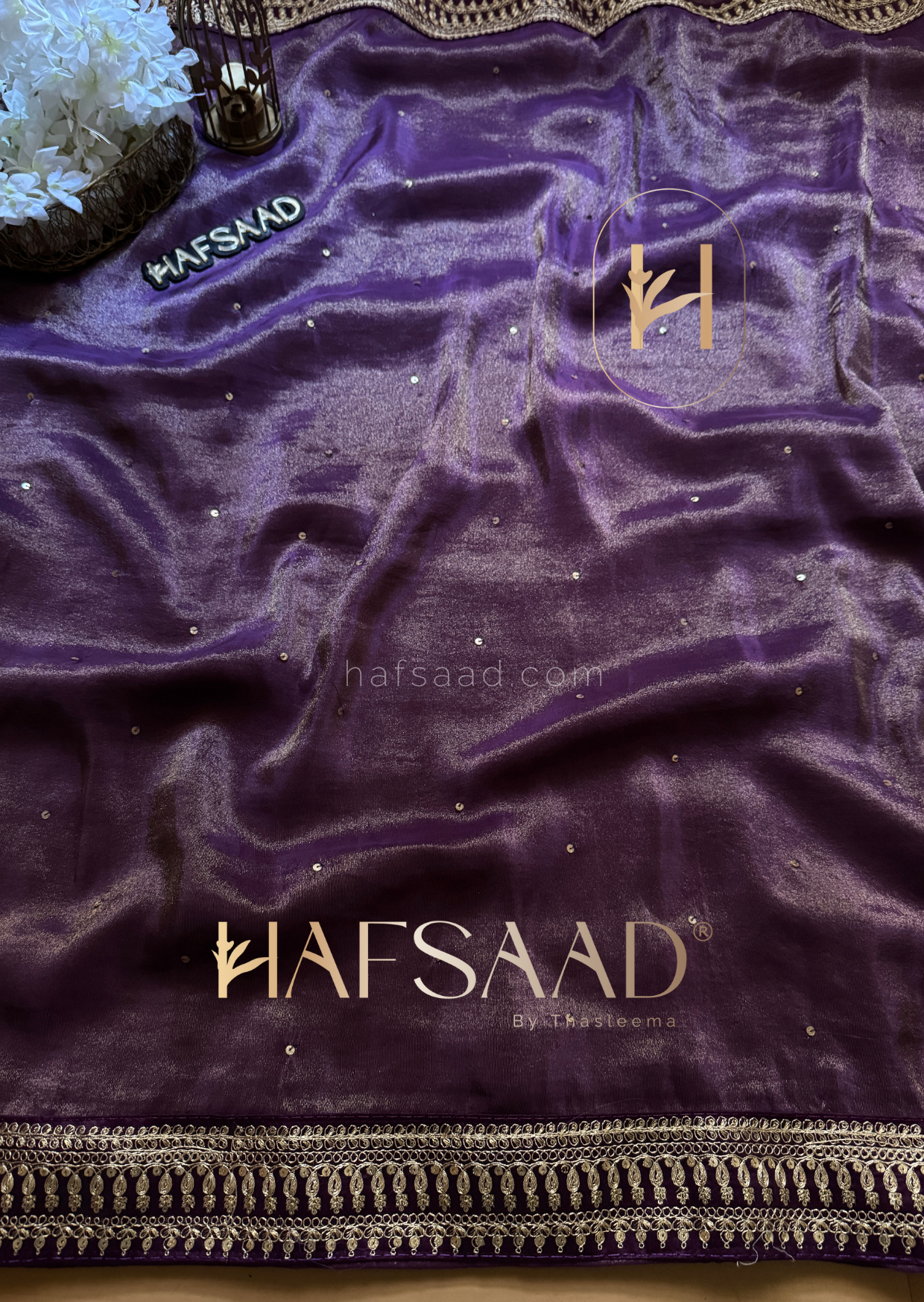 Prital- Blended tissue saree