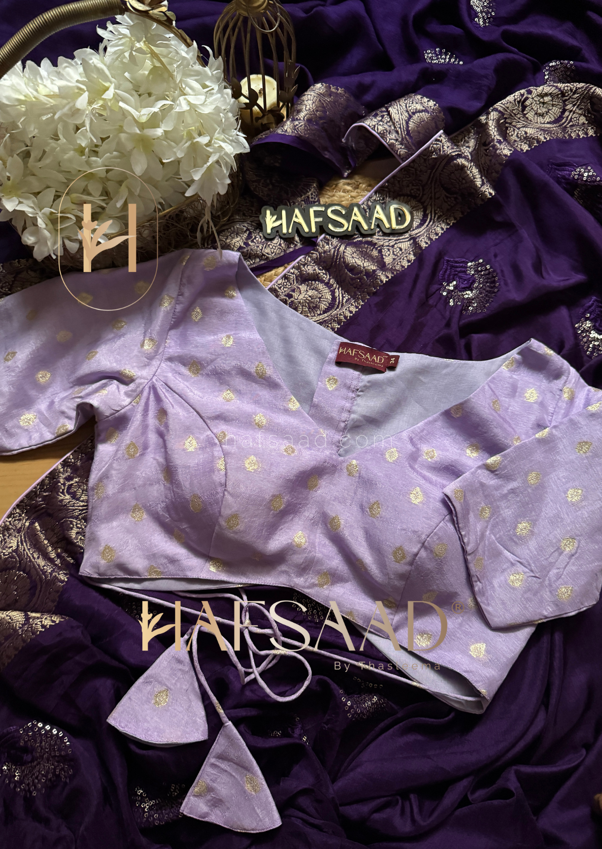 Nidhi- Premium chinnon saree