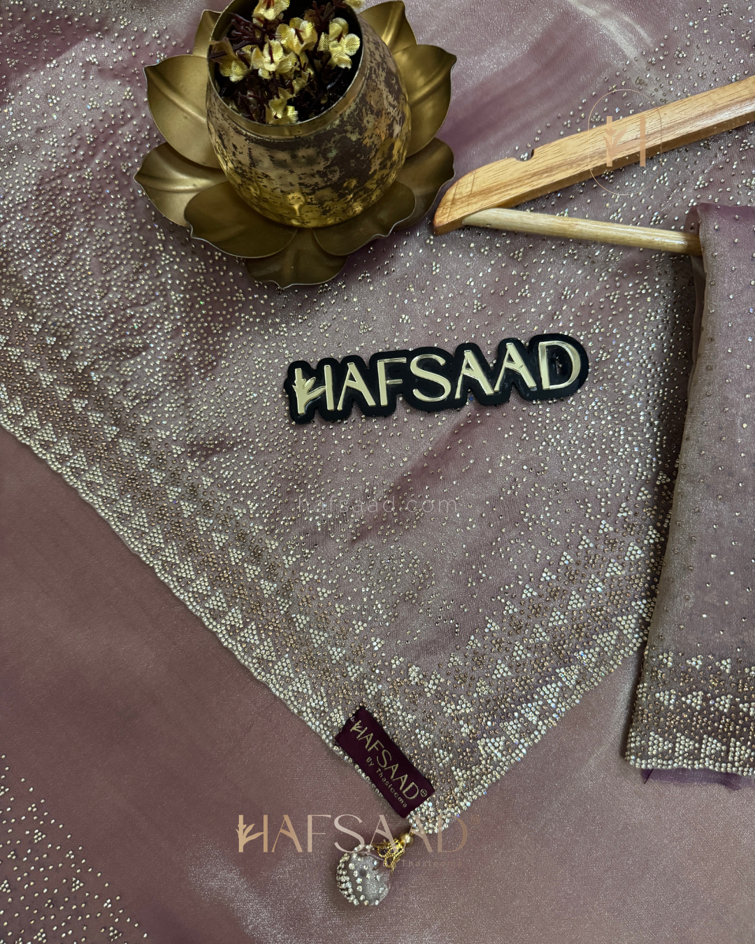 Fidha- Designer saree(lavender)