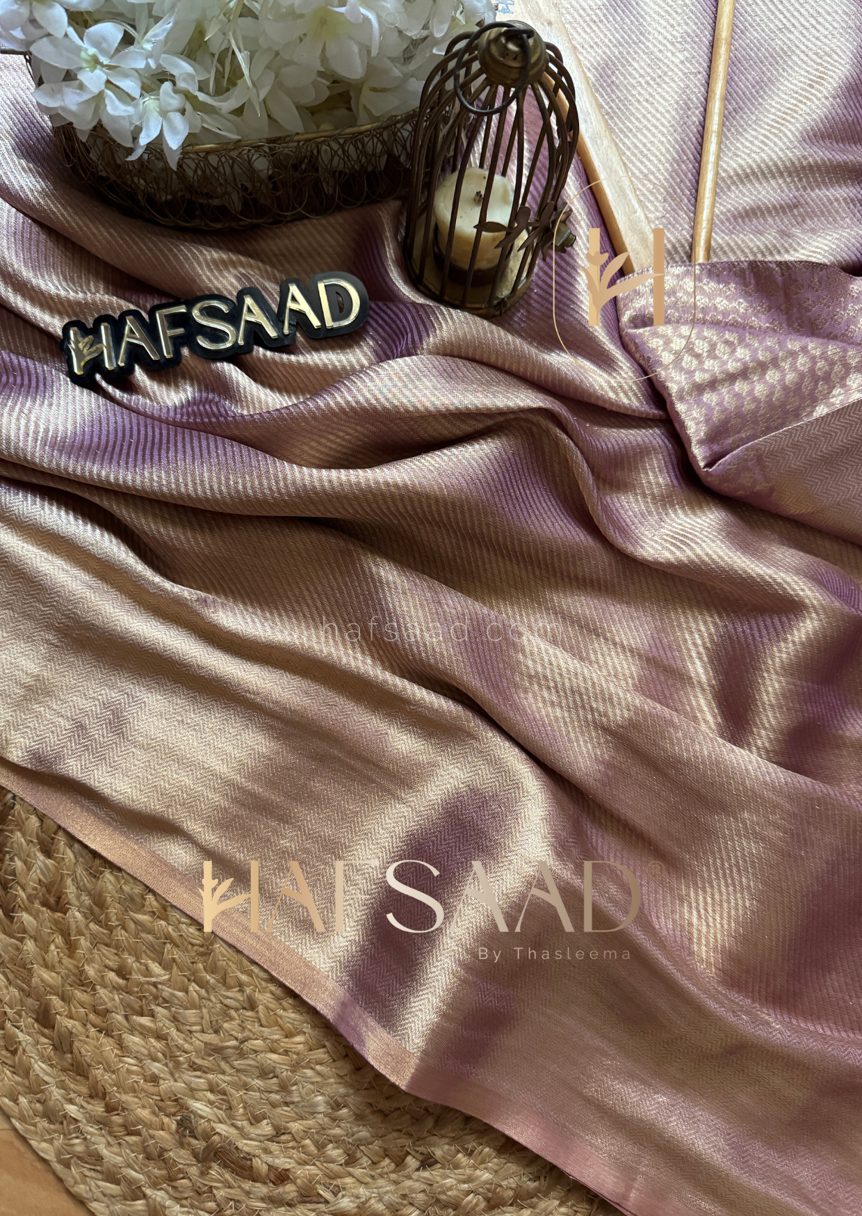 Chandrika- Semi silk saree (Lilac)
