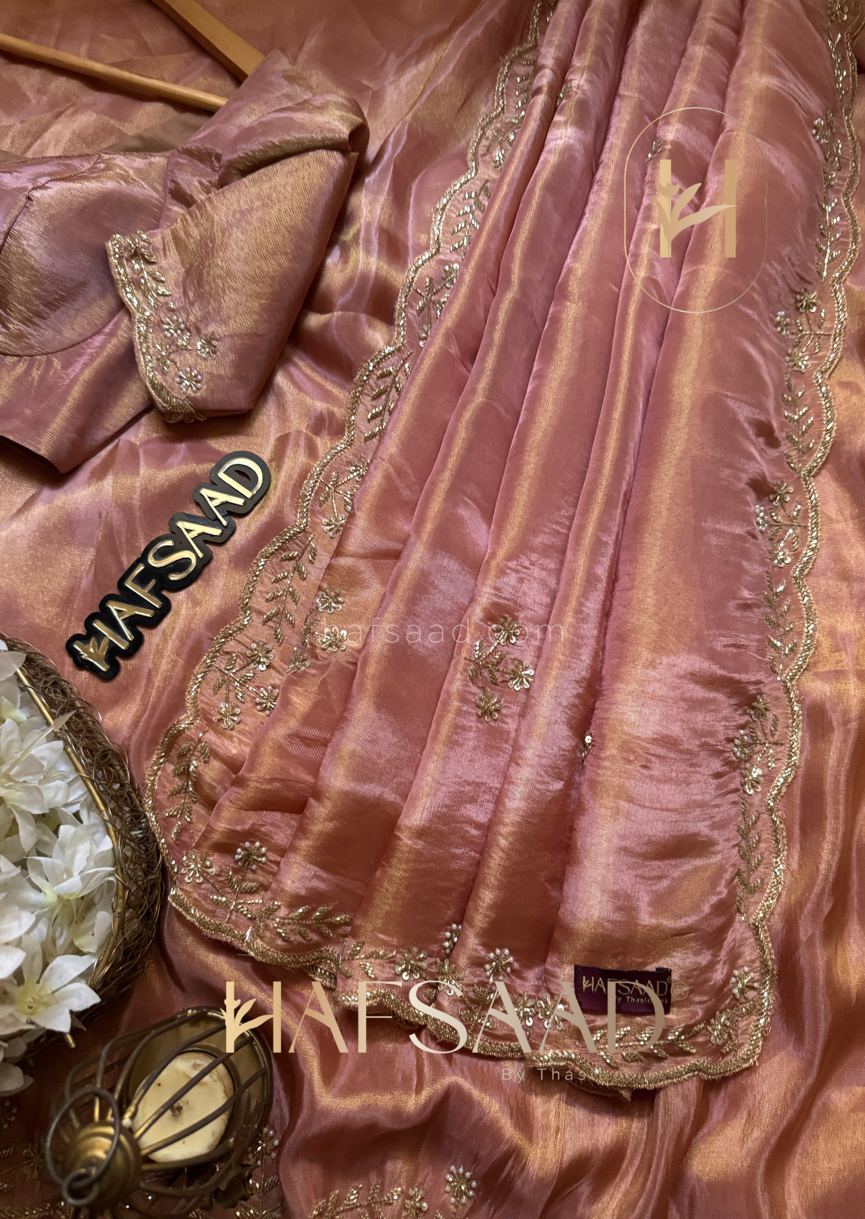 Zoya - Soft tissue silk saree