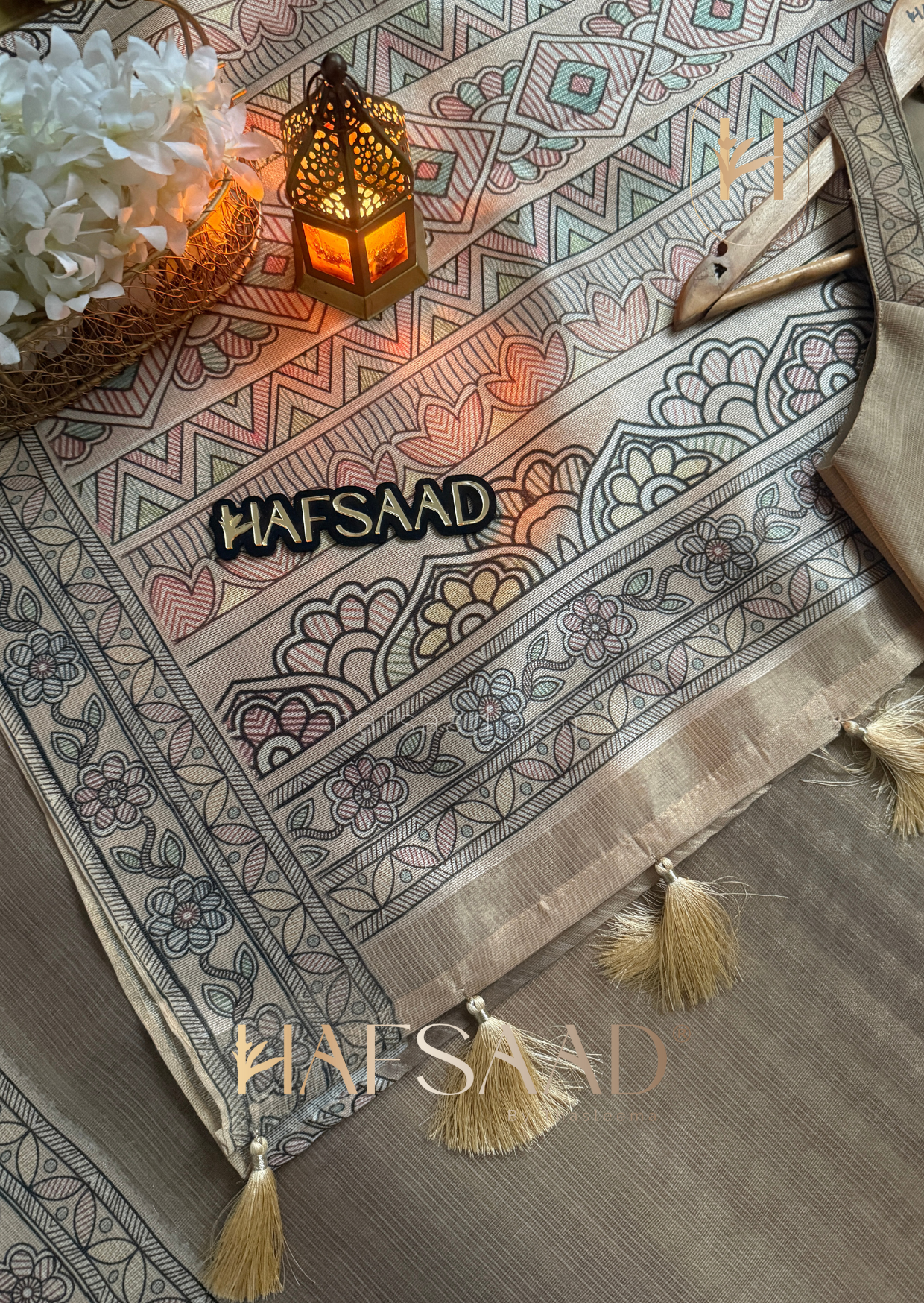 Poorvi- Blended Tissue Saree