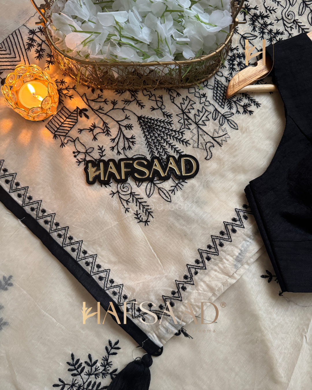 Warli - Soft Chanderi Silk