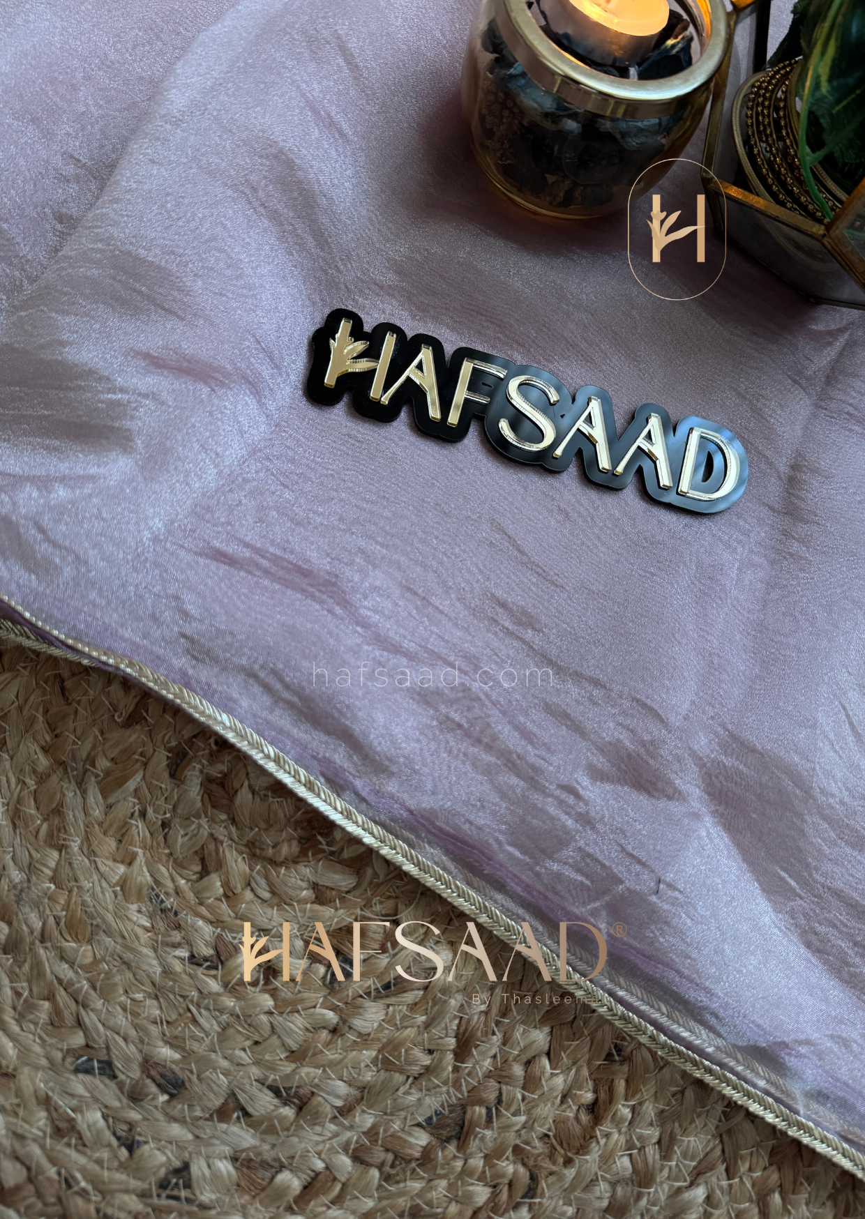 Alia - Soft tissue saree (Lavender)