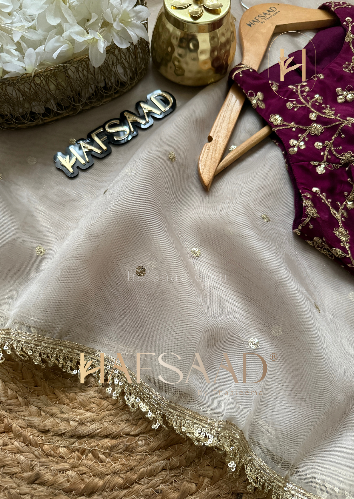 Asha - Tissue saree