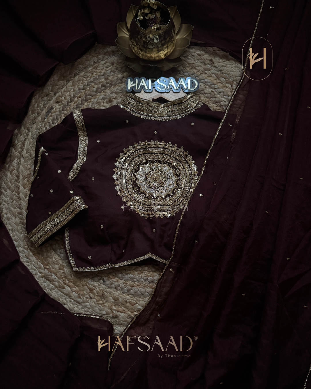 Chakra- Designer handwork saree