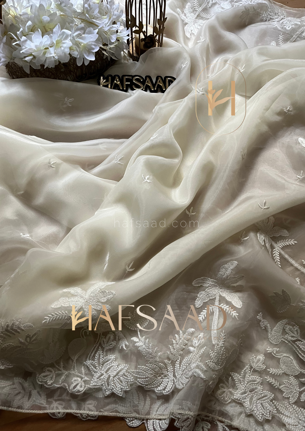 Hawaii-Soft Petal organza saree