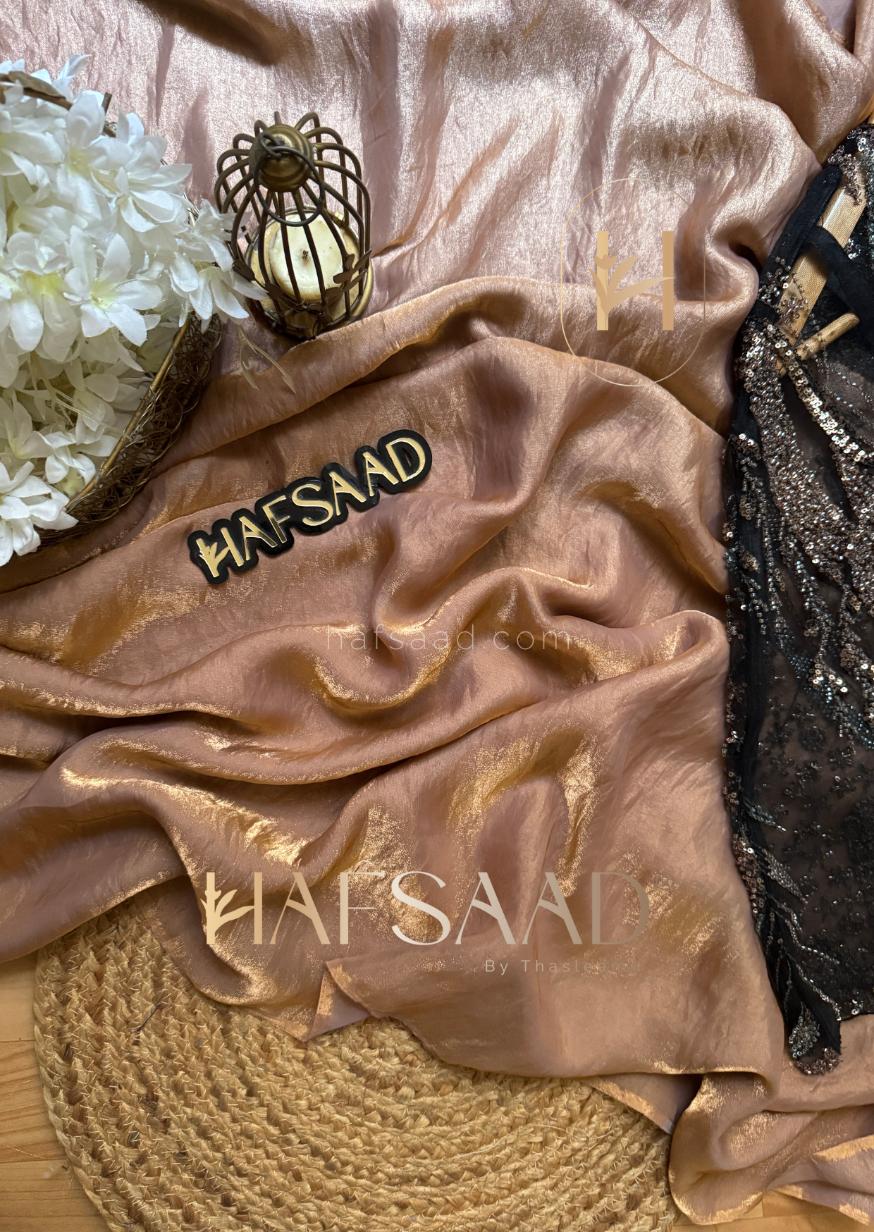 Seduza- Stardust satin saree