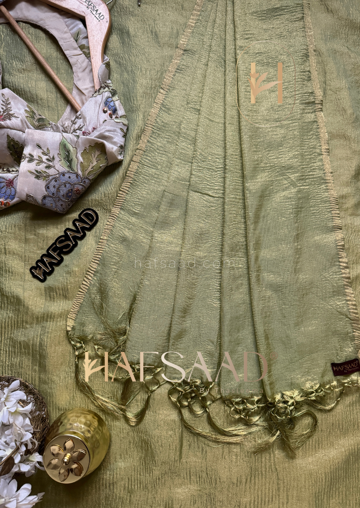 Yara - Soft semi tissue saree