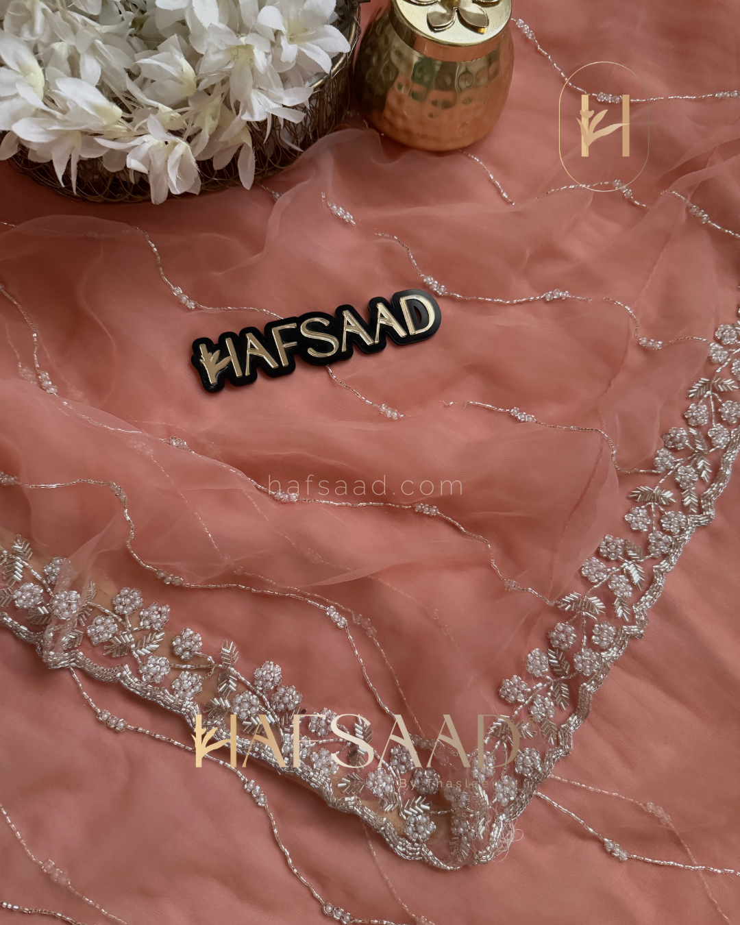 Roohi - Glass chiffon saree