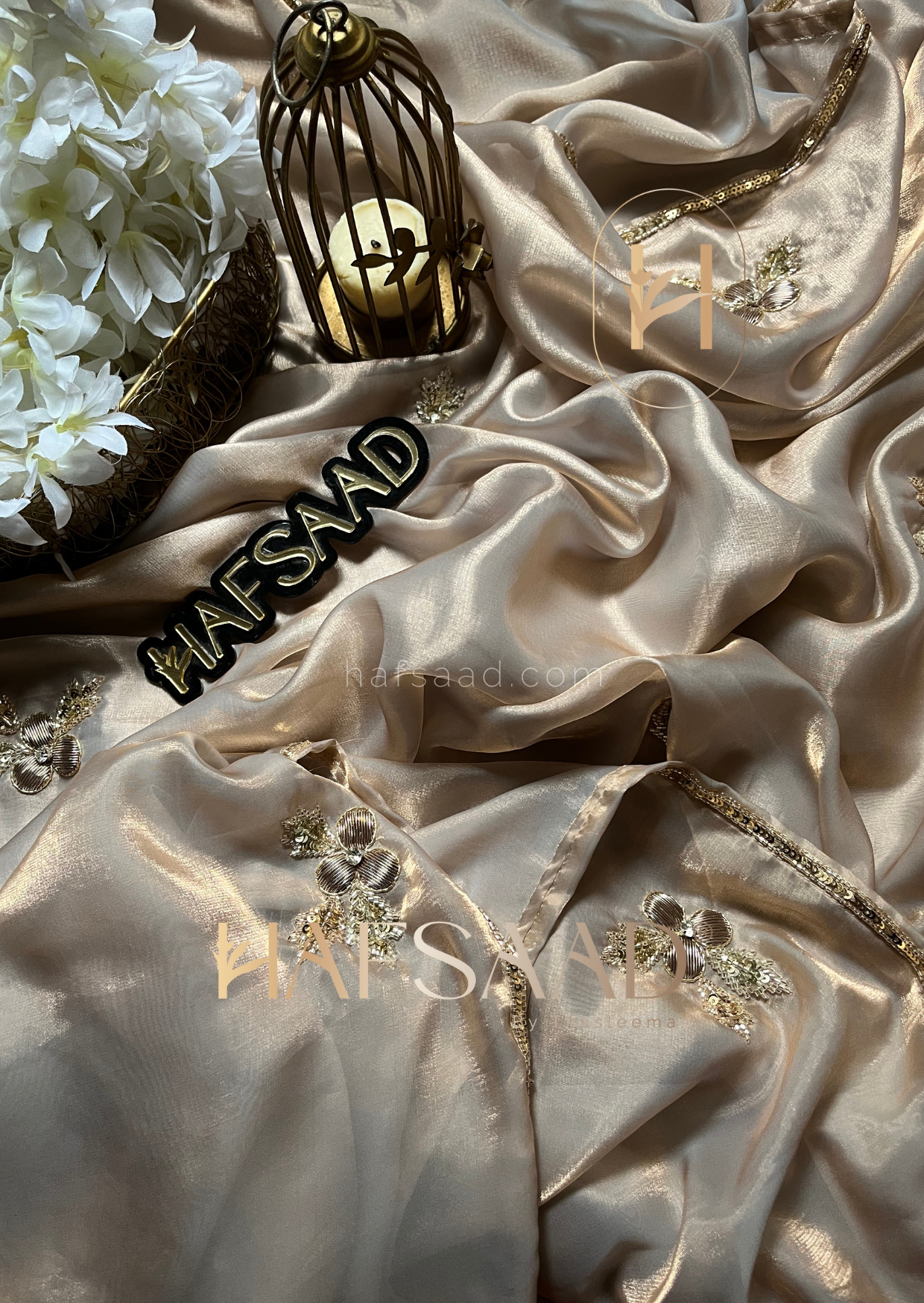 Soundariya in Sona Designer handwork