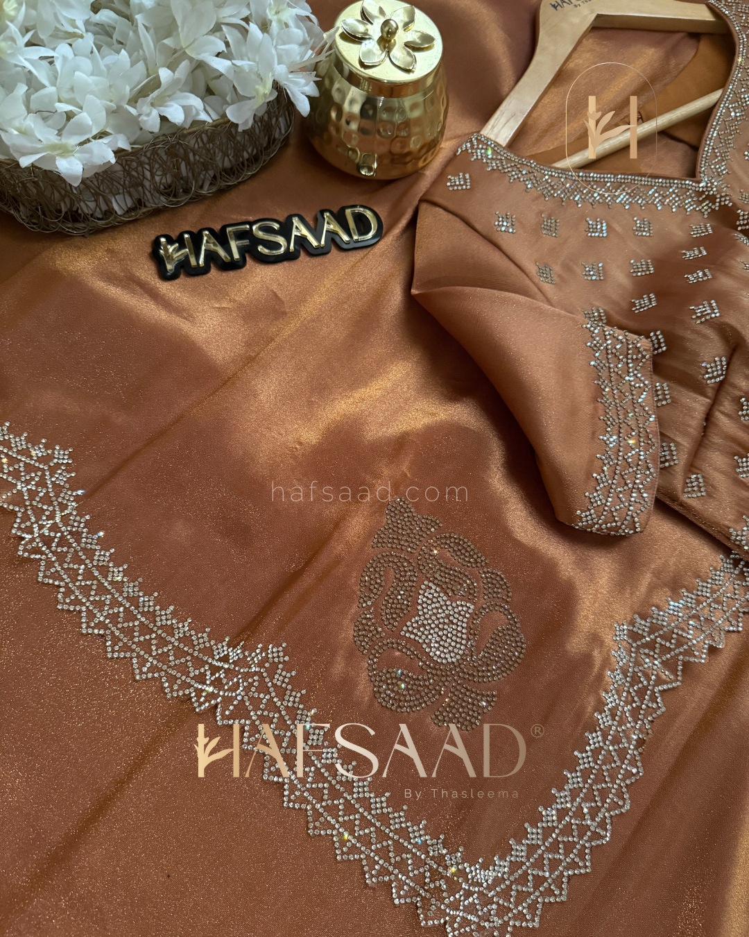 Amber - Premium tissue saree