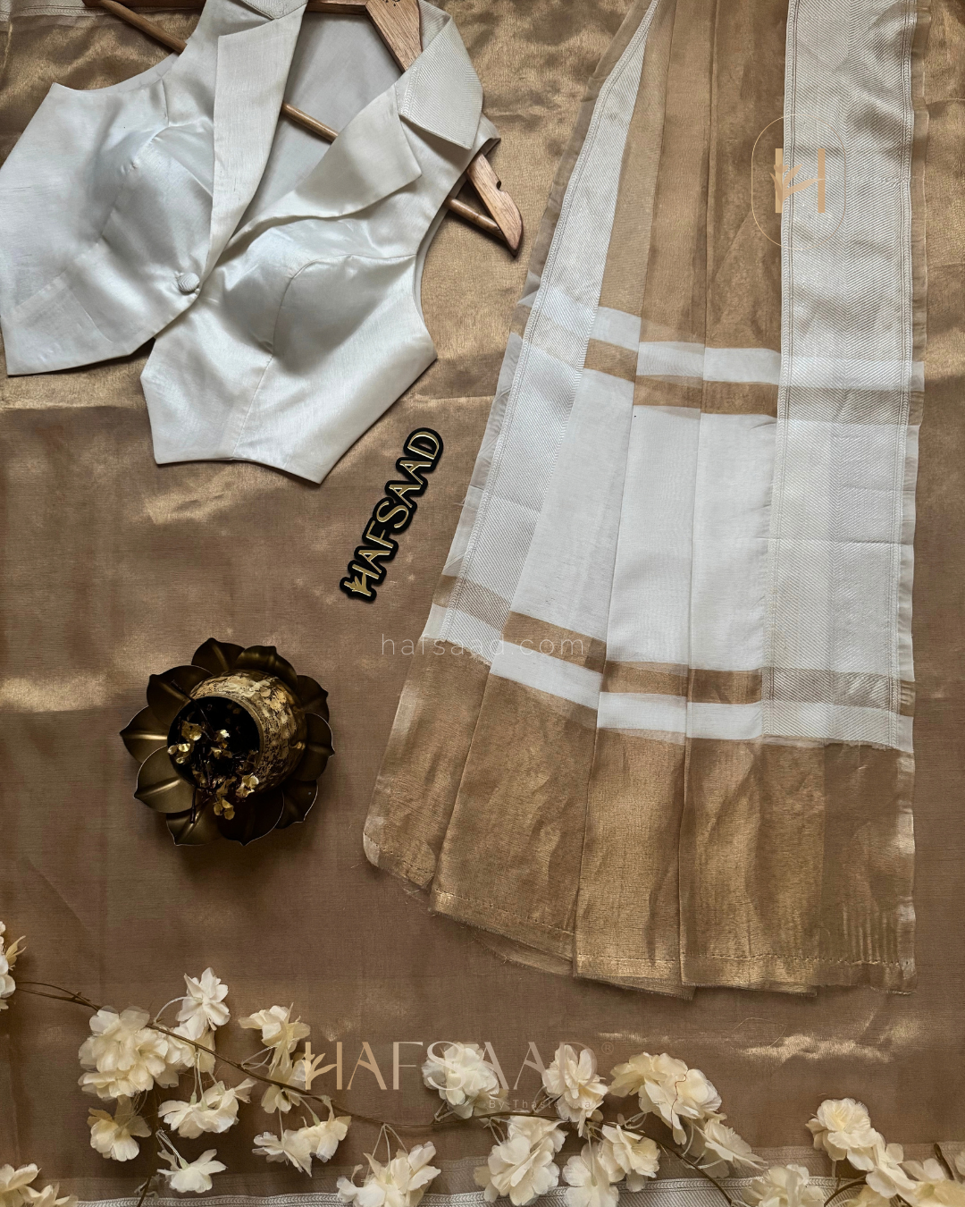 Zara- Pure Tissue Silk Saree