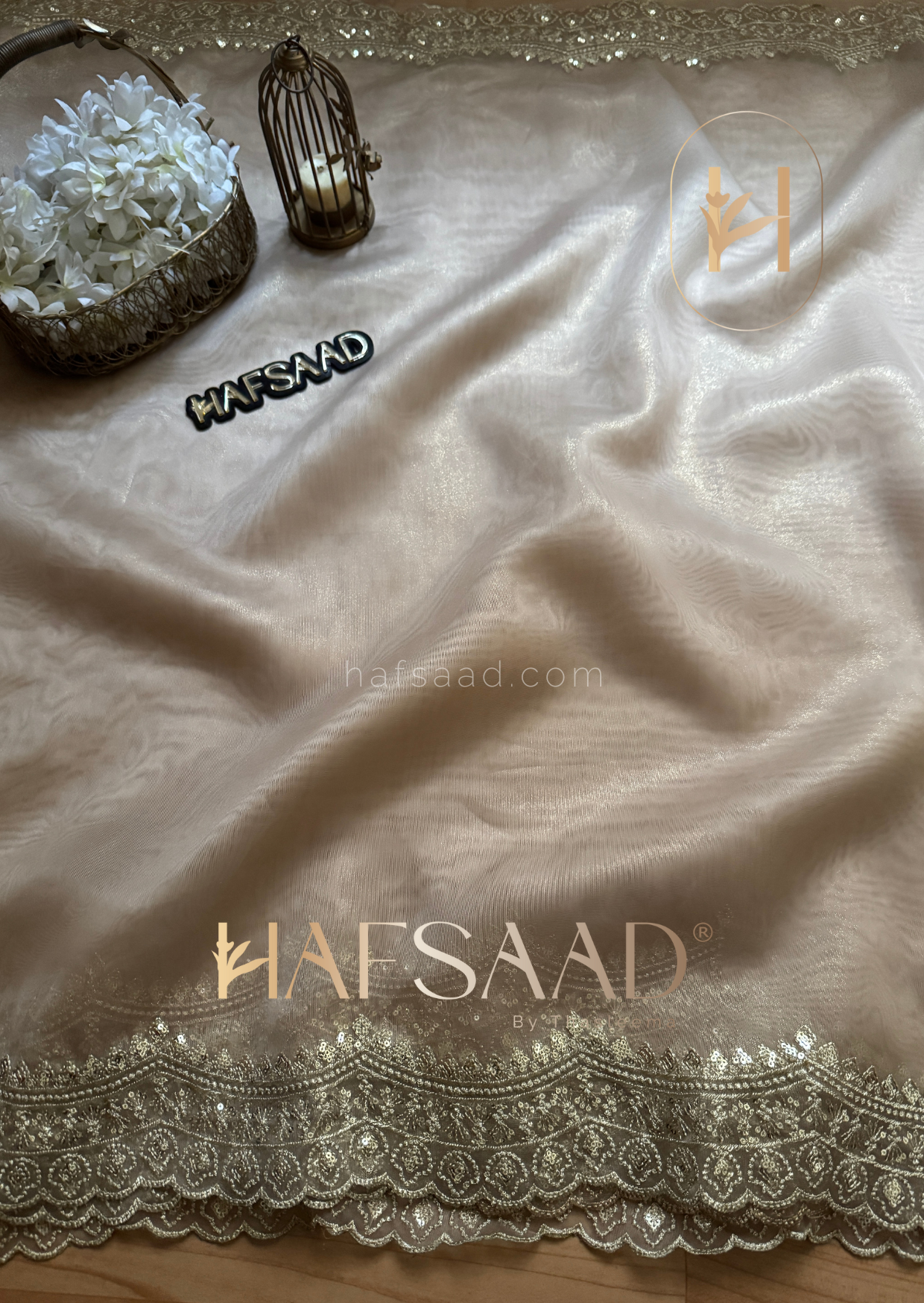 Sheerin - Tissue organza saree