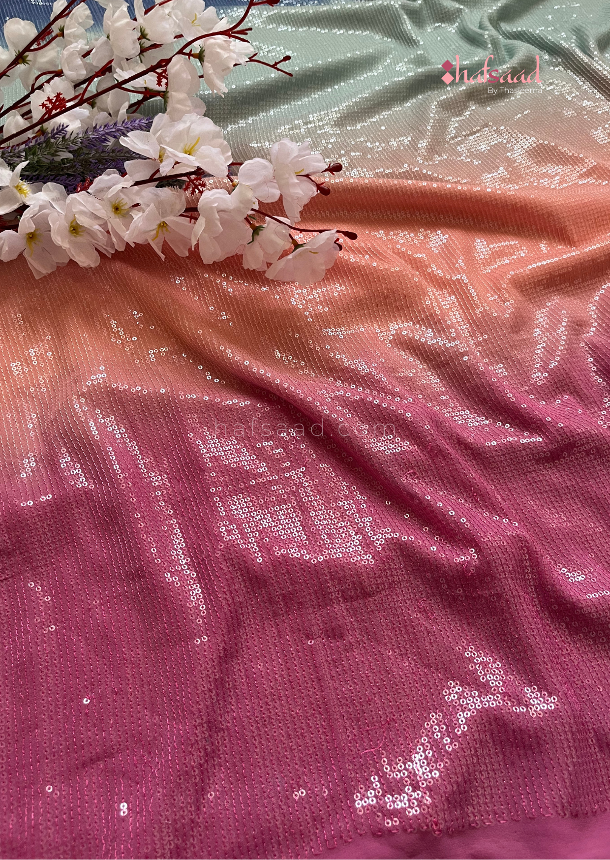 Alia Bling - Sequins Saree