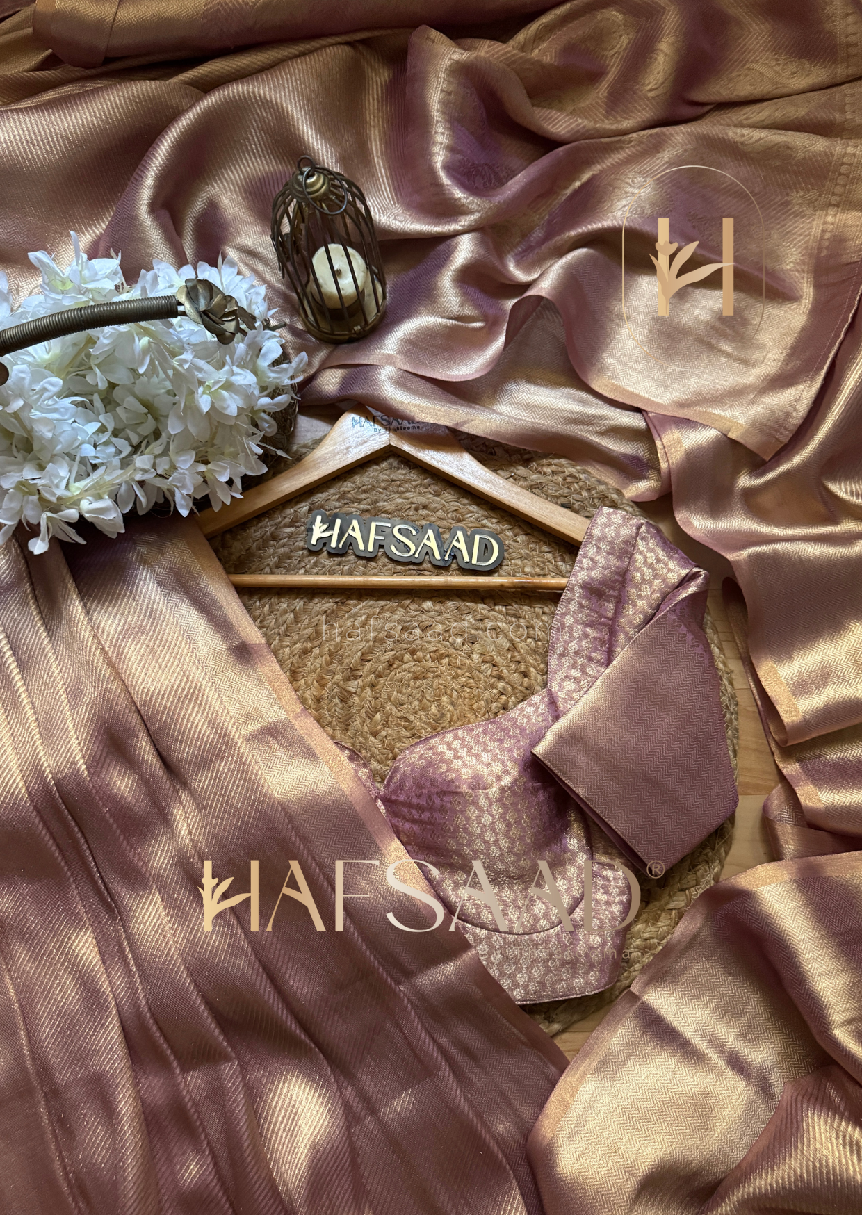 Chandrika- Semi silk saree (Lilac)