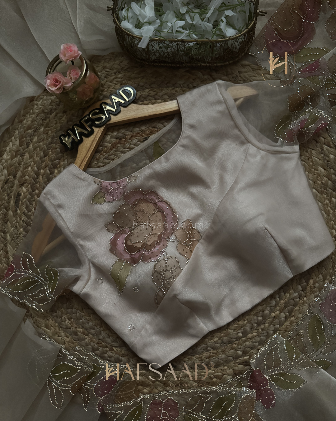 Sherlin- premium organza saree
