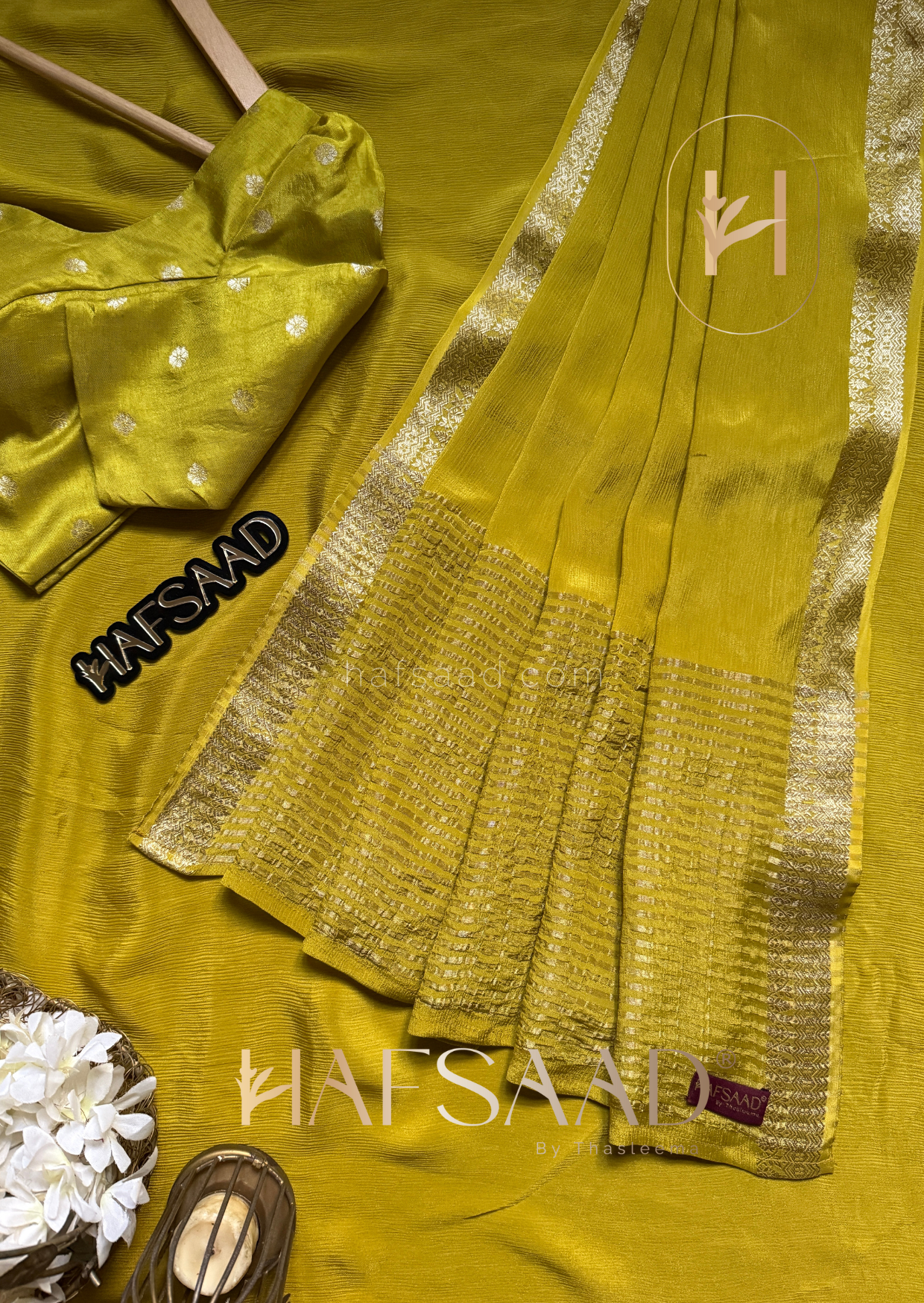 Nandhini - Pure chinnon saree