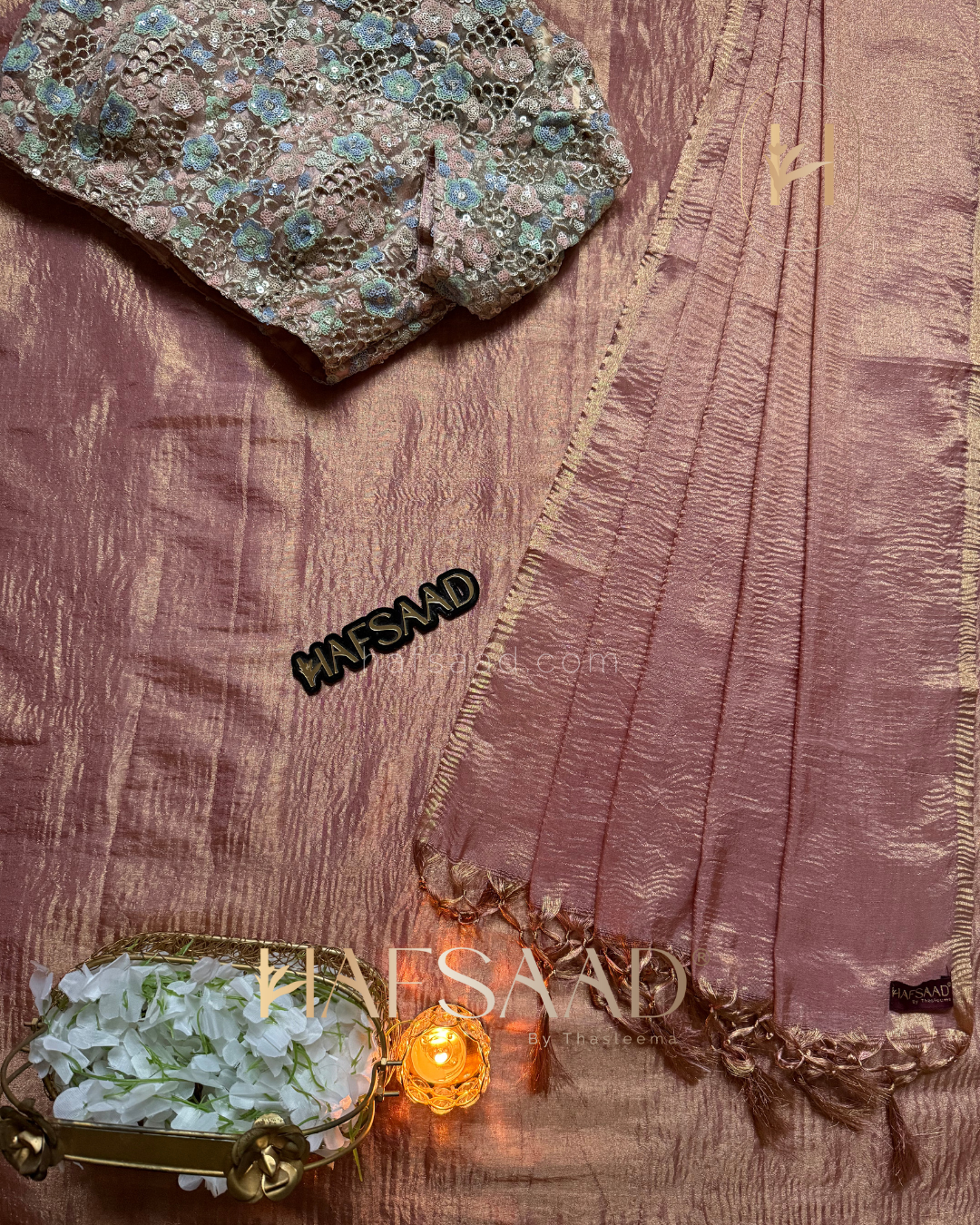 Nida Designer - Soft Semi Tissue Saree