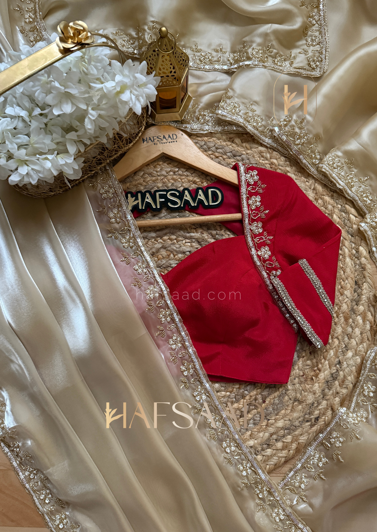 Firo - Satin organza saree