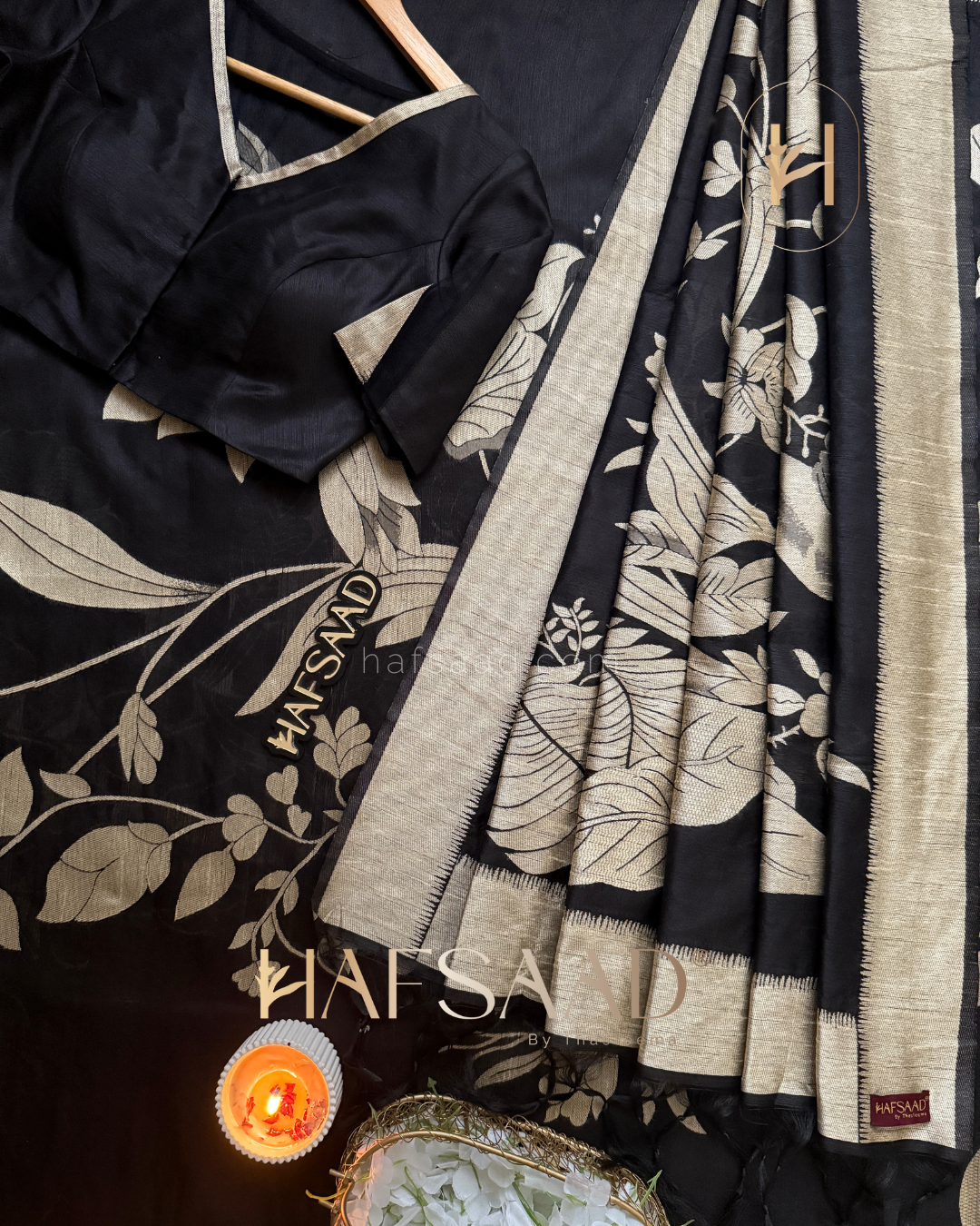 Mahima - Tussar silk saree