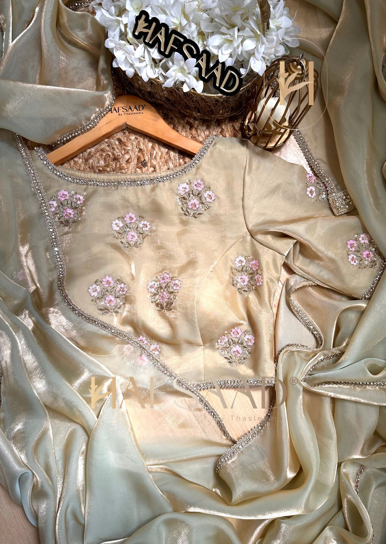 Jasmine- Handwork designer saree