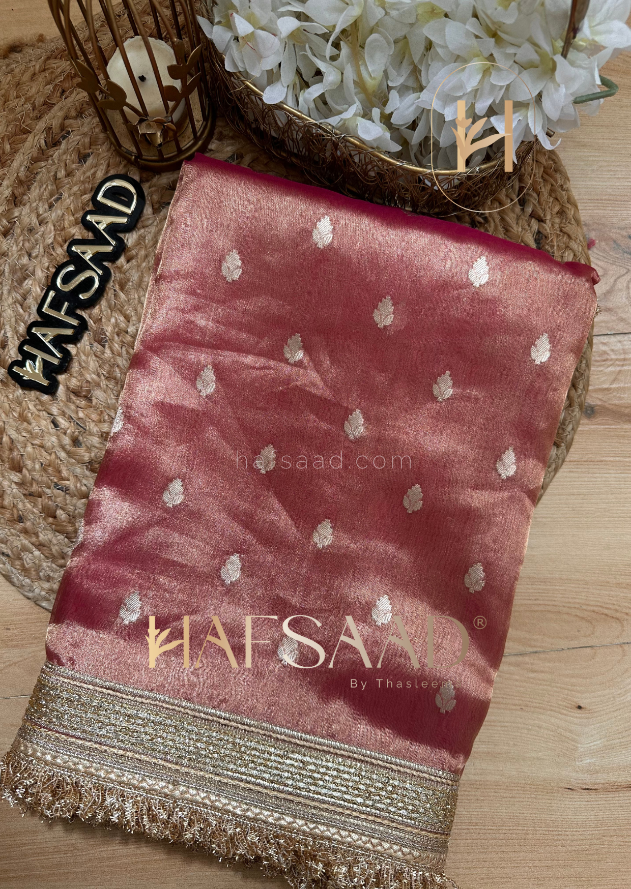 Begum- Pure tissue silk saree