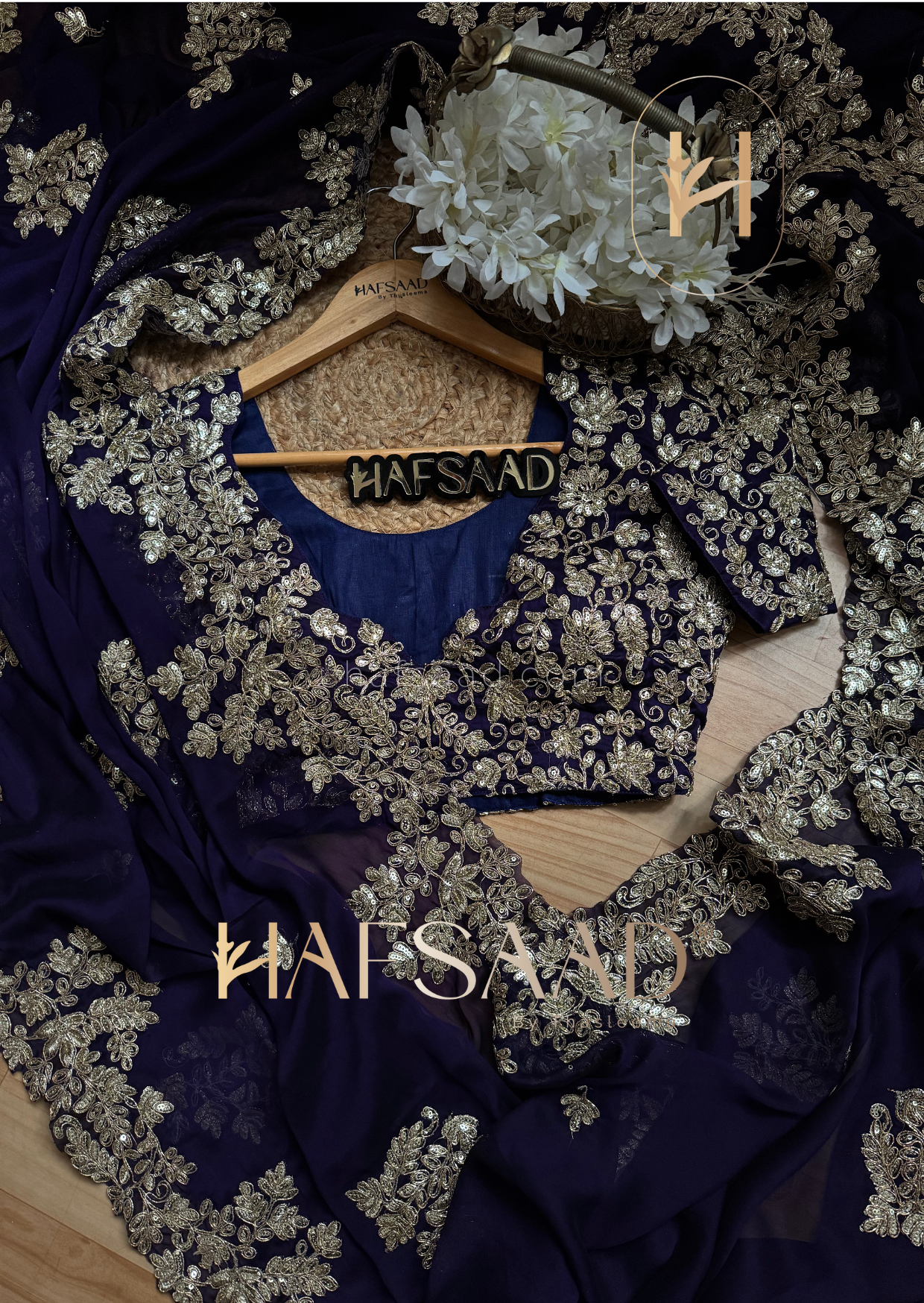 Swasti- Bridal chiffon silk saree