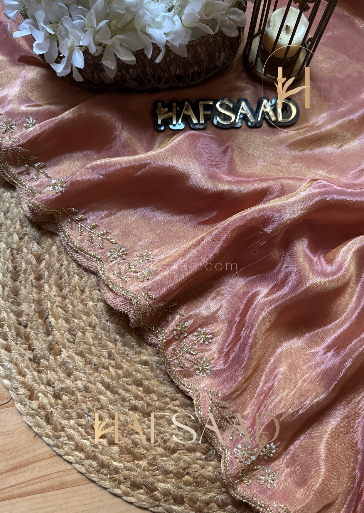 Zoya - Soft tissue silk saree